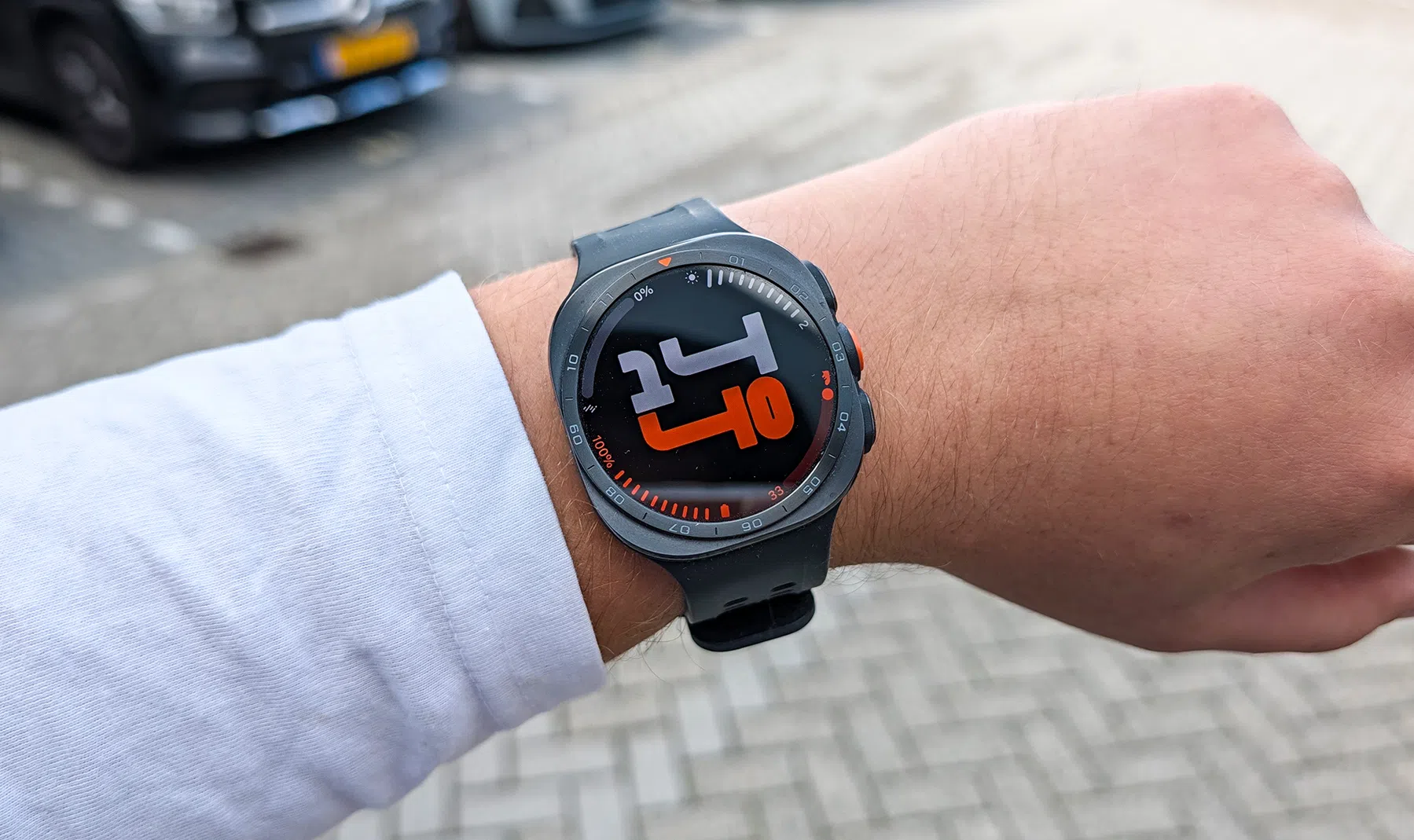Samsung Galaxy Watch Ultra 2 klok